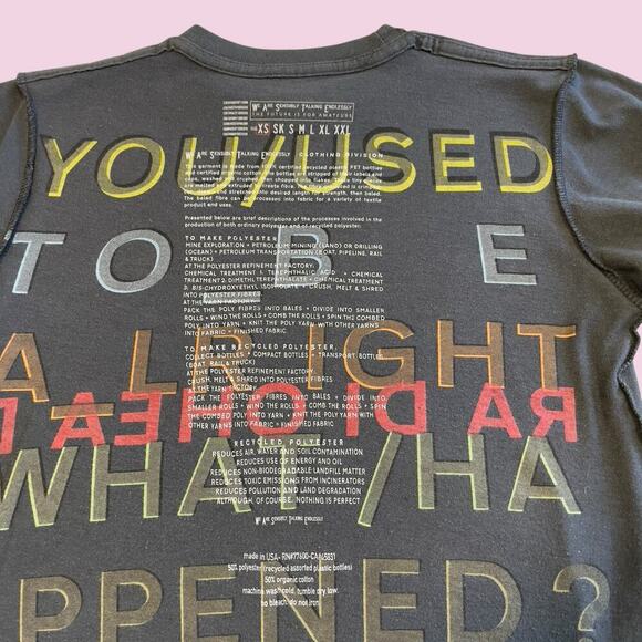 Radiohead In Rainbows You Used To Be Alright What Happened Concert Band Tee XS - Picture 7 of 10